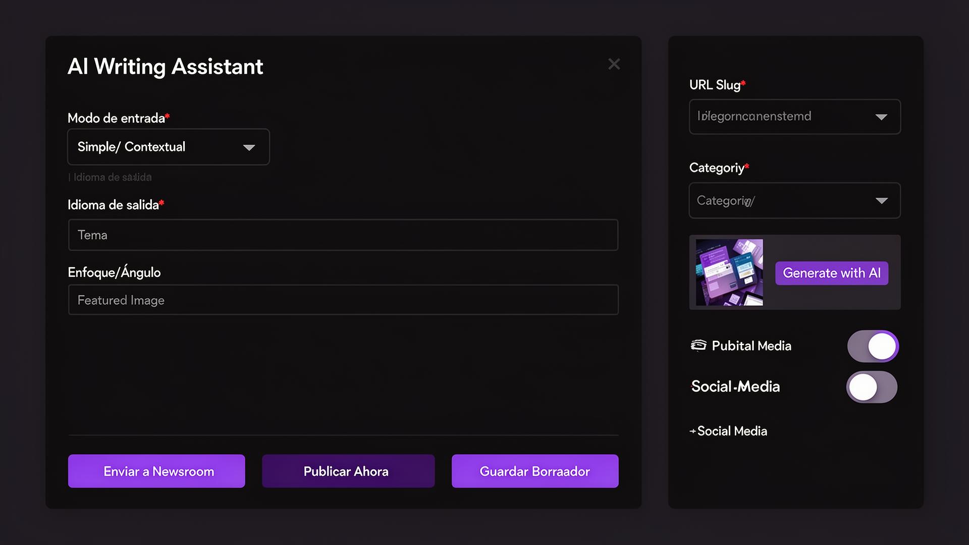 Assistente de Redação AI
